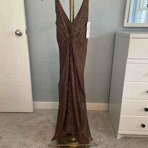 Nicole Miller size 10 silk high low cocktail dress
